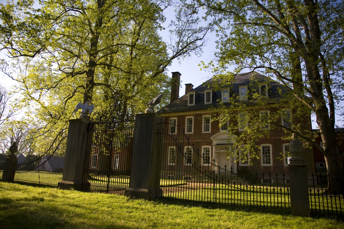 Westover Plantation. c. 1730. An outstanding example of Georgian architecture in America.