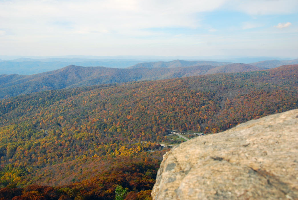 Take in the view from 3,514 feet at Mary’s Rock.