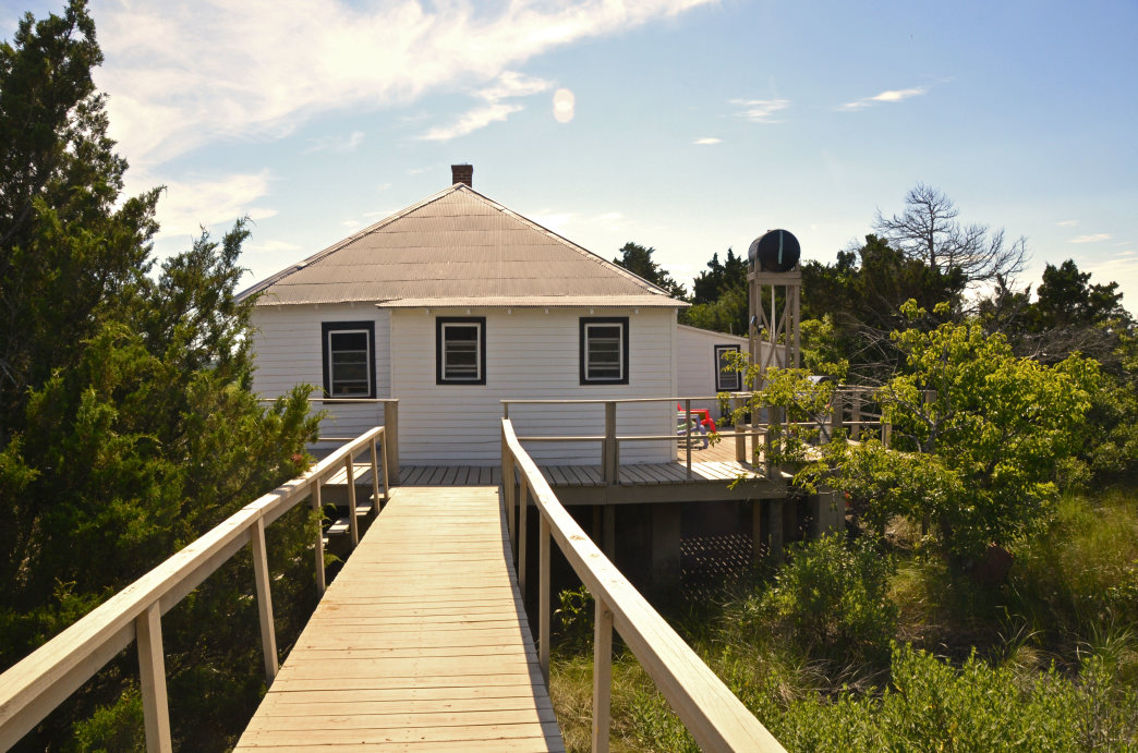 The guest house at Holly Bluff dates to the 1930s and was once a hunting and fishing lodge for wealthy northerners.
Courtesy of Visit Eastern Shore, Virginia